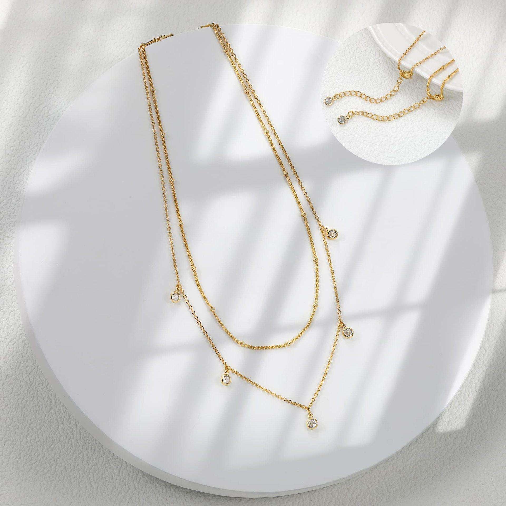 Luna Layered Gold Necklace