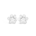 Golden Paw Stud Earrings