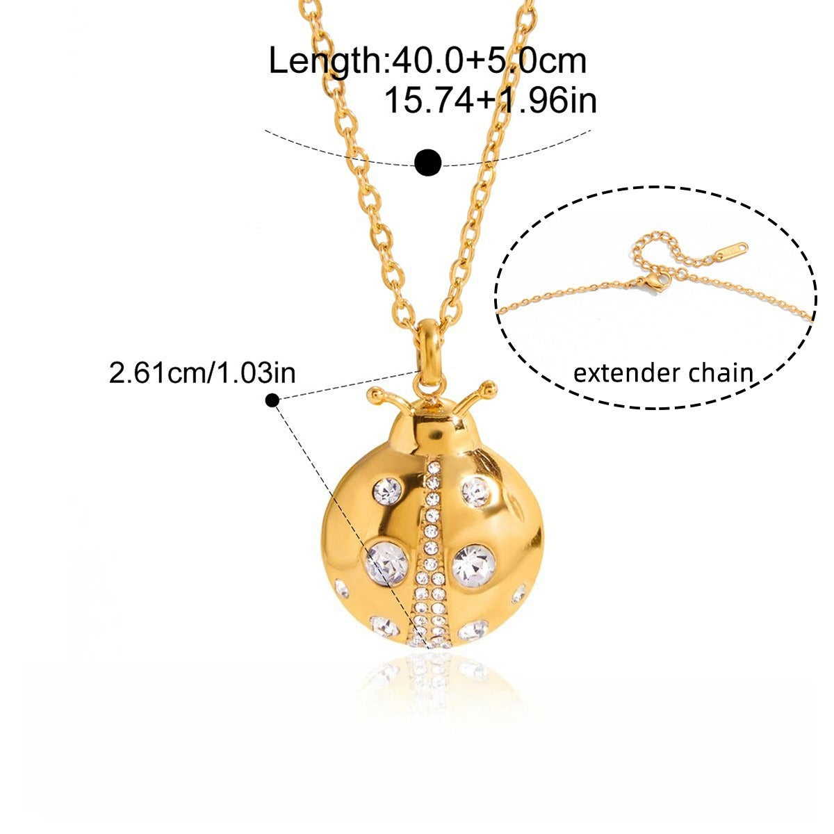 Lucky Charm Necklace & Earrings Set