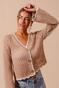 SO ME Soft Tide Cardigan