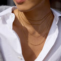 Golden Harmony Layered Necklace