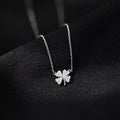 Clover Shimmer Pendant Necklace