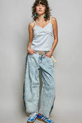 POL Floral Ribbed Knit Cami