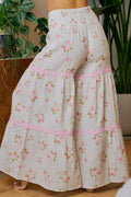 BiBi Rose Printed Gauze Maxi Pants