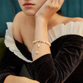 Sant Denis Pearl Charm Bracelet