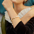 Sant Denis Pearl Charm Bracelet