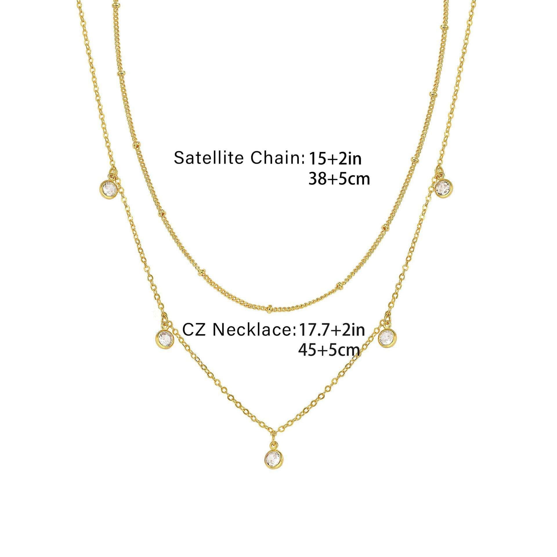 Luna Layered Gold Necklace