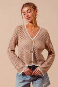 SO ME Soft Tide Cardigan