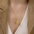 Lucky Charm Necklace & Earrings Set