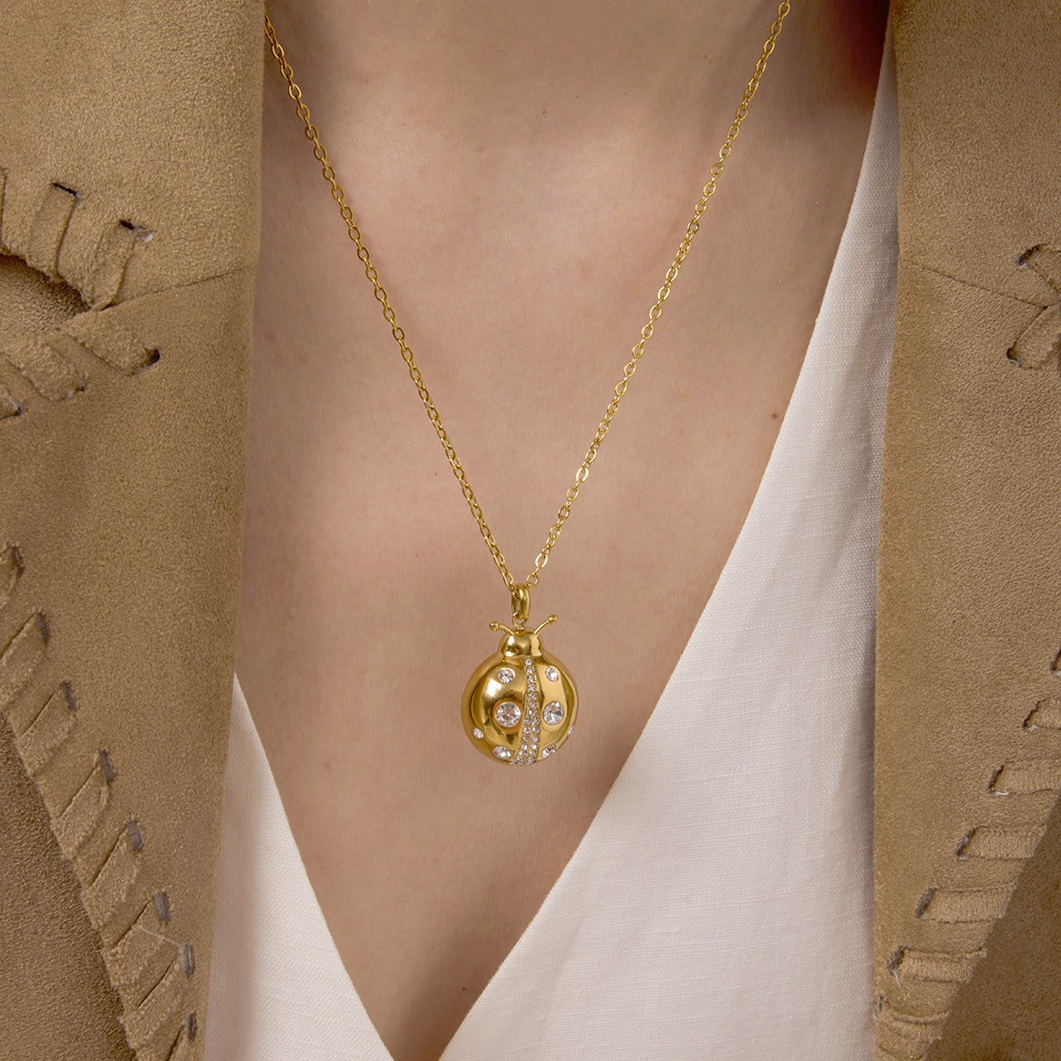 Lucky Charm Necklace & Earrings Set