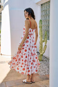 SO ME Shell Print Midi Dress