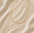 Aurora Fine Layered Gold Necklace