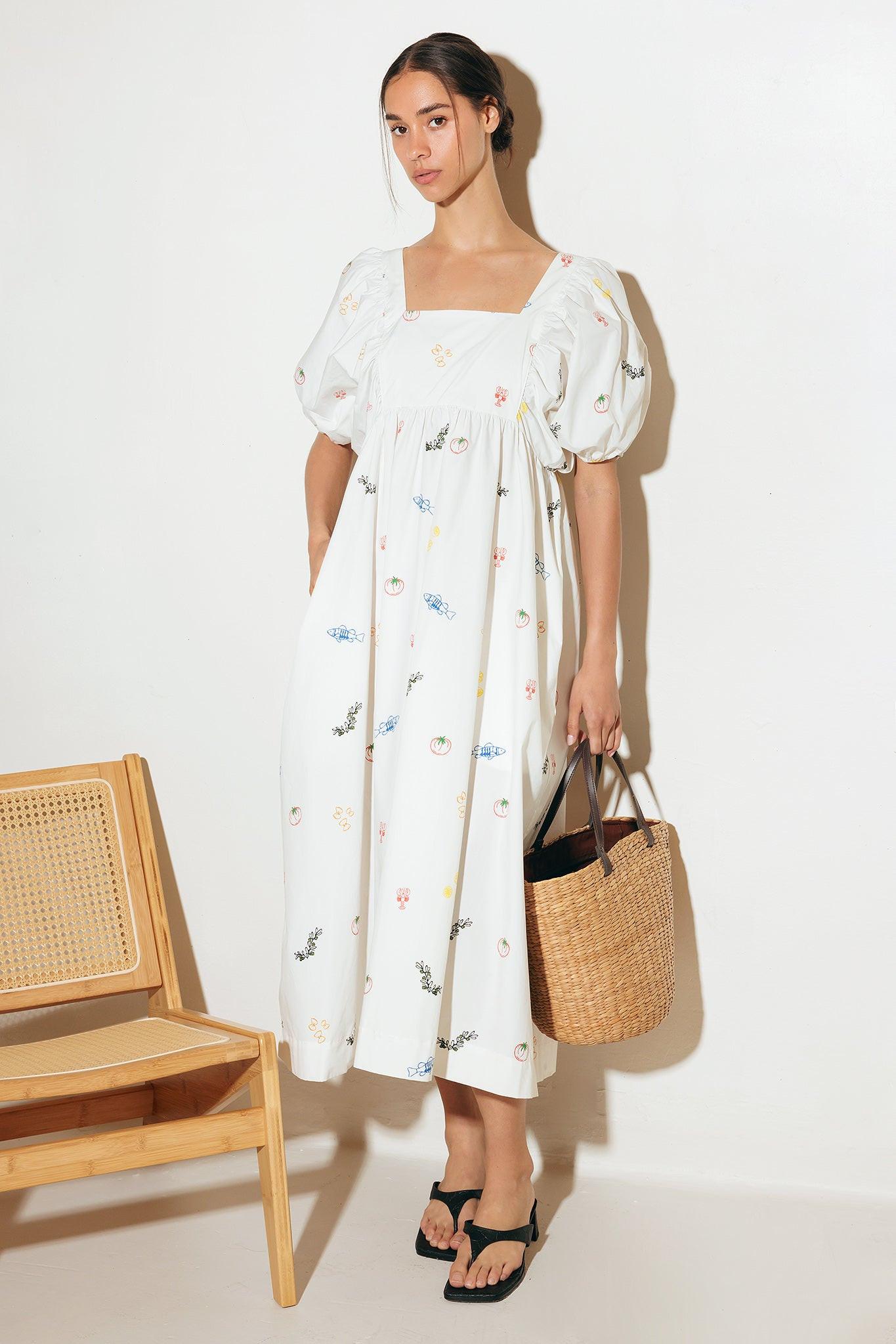The World is Yours Midi Dress