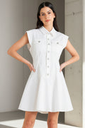 Confidently Yours White Mini Dress