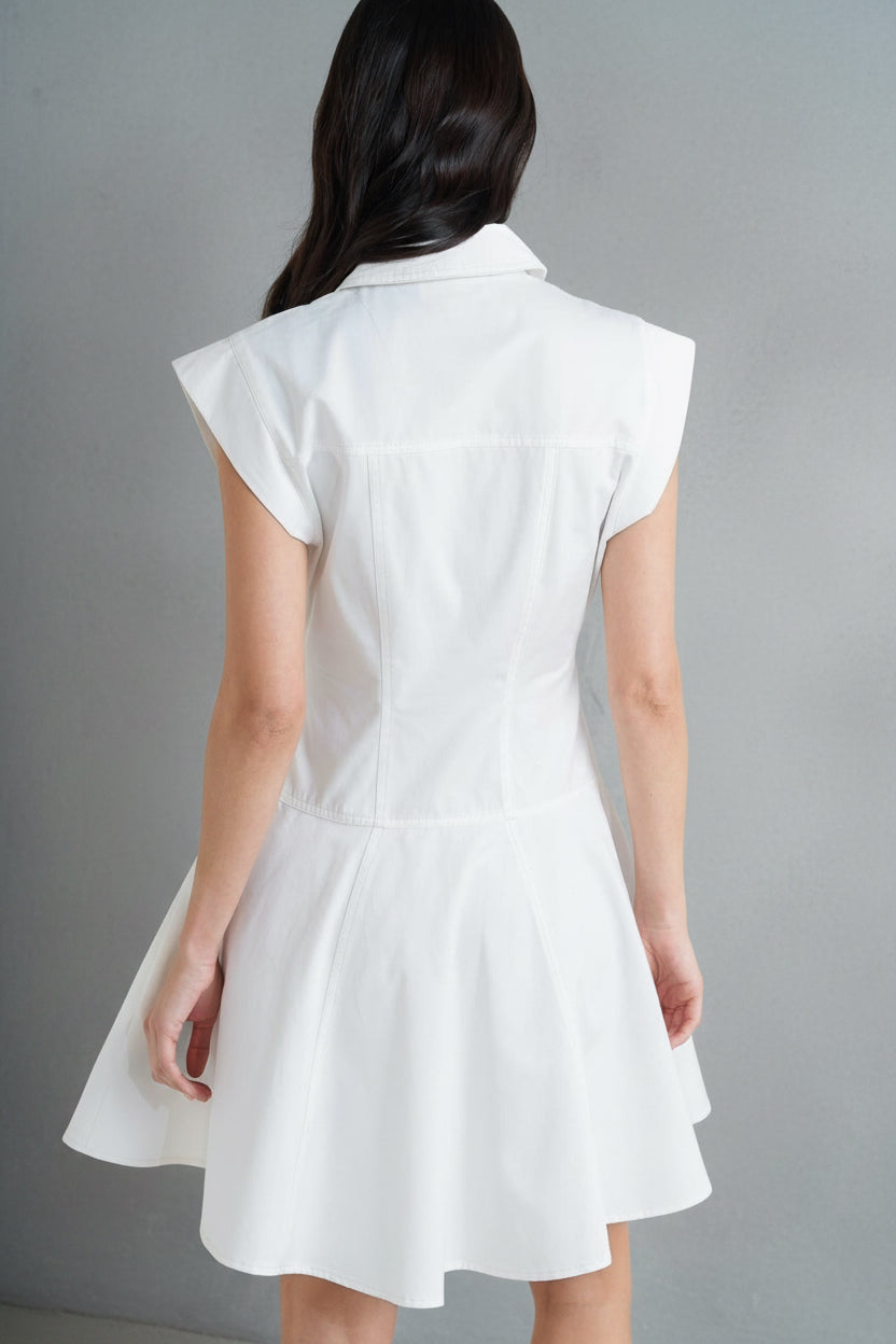 Confidently Yours White Mini Dress
