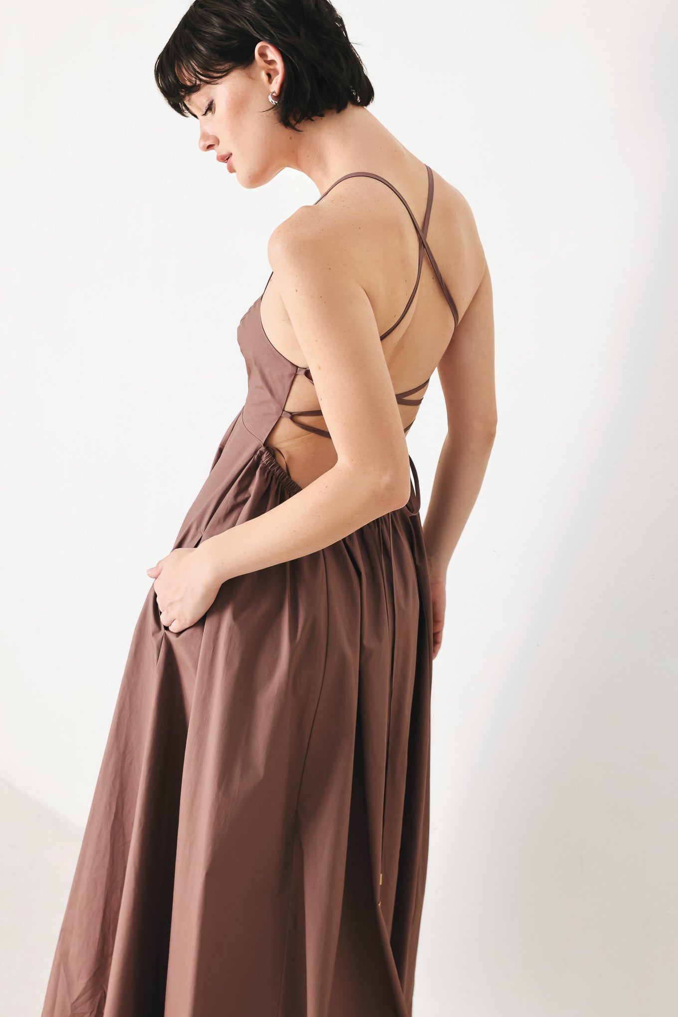 Pure Line Midi Dress