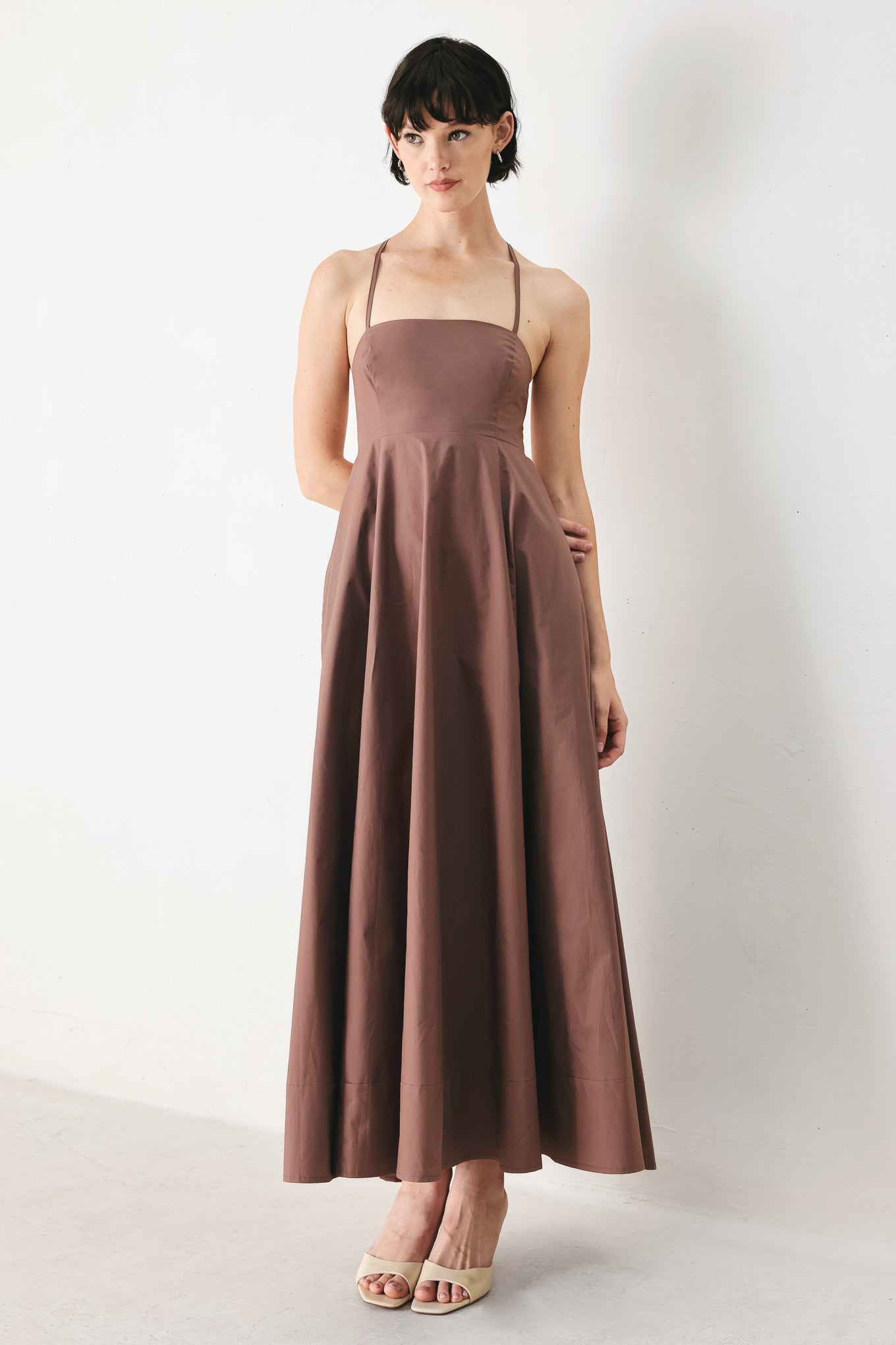 Pure Line Midi Dress