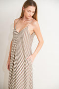 Seaside Silhouette Midi Dress