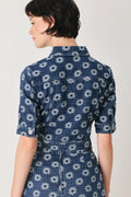 Sweet Daisy Jacquard Denim Jacket