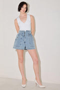 Sunlit Denim Moment Shorts