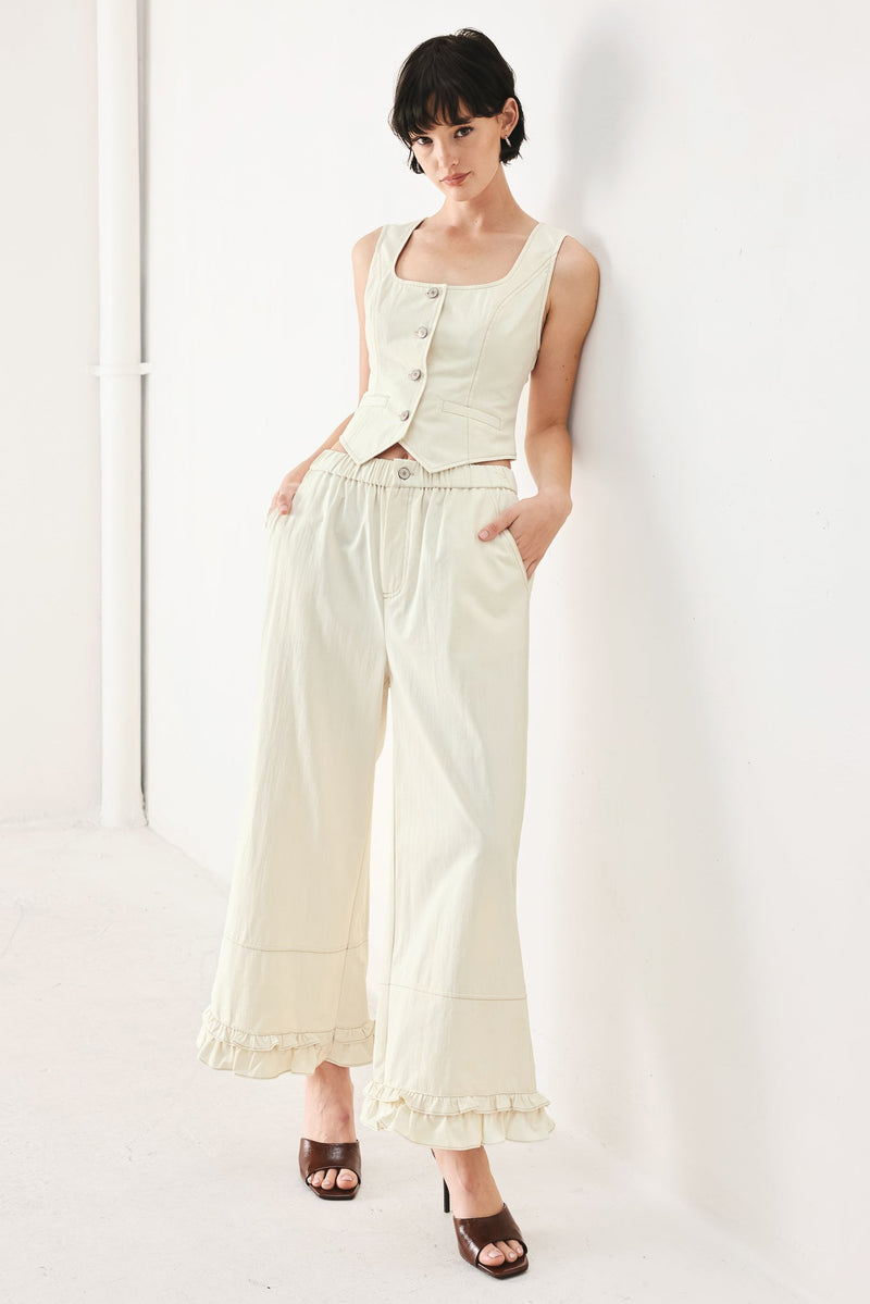 Sunday Soft Flow Culotte Pants