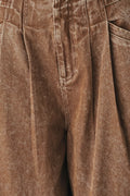 VINTAGE BROWN DENIM PANTS