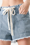 Beach Day Denim Shorts