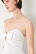 Sunset Bow White Top