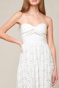 Wishing Well White Lace Maxi Dress
