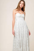 Wishing Well White Lace Maxi Dress
