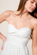 Wishing Well White Lace Maxi Dress