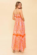 Romance Language Coral Maxi Dress