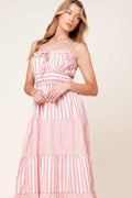 Gia Peony Pink Maxi Dress