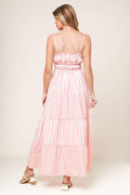 Gia Peony Pink Maxi Dress