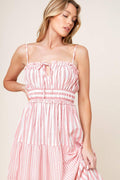 Gia Peony Pink Maxi Dress