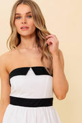 YOURS TO KEEP COLOR BLOKED MAXI DRESS