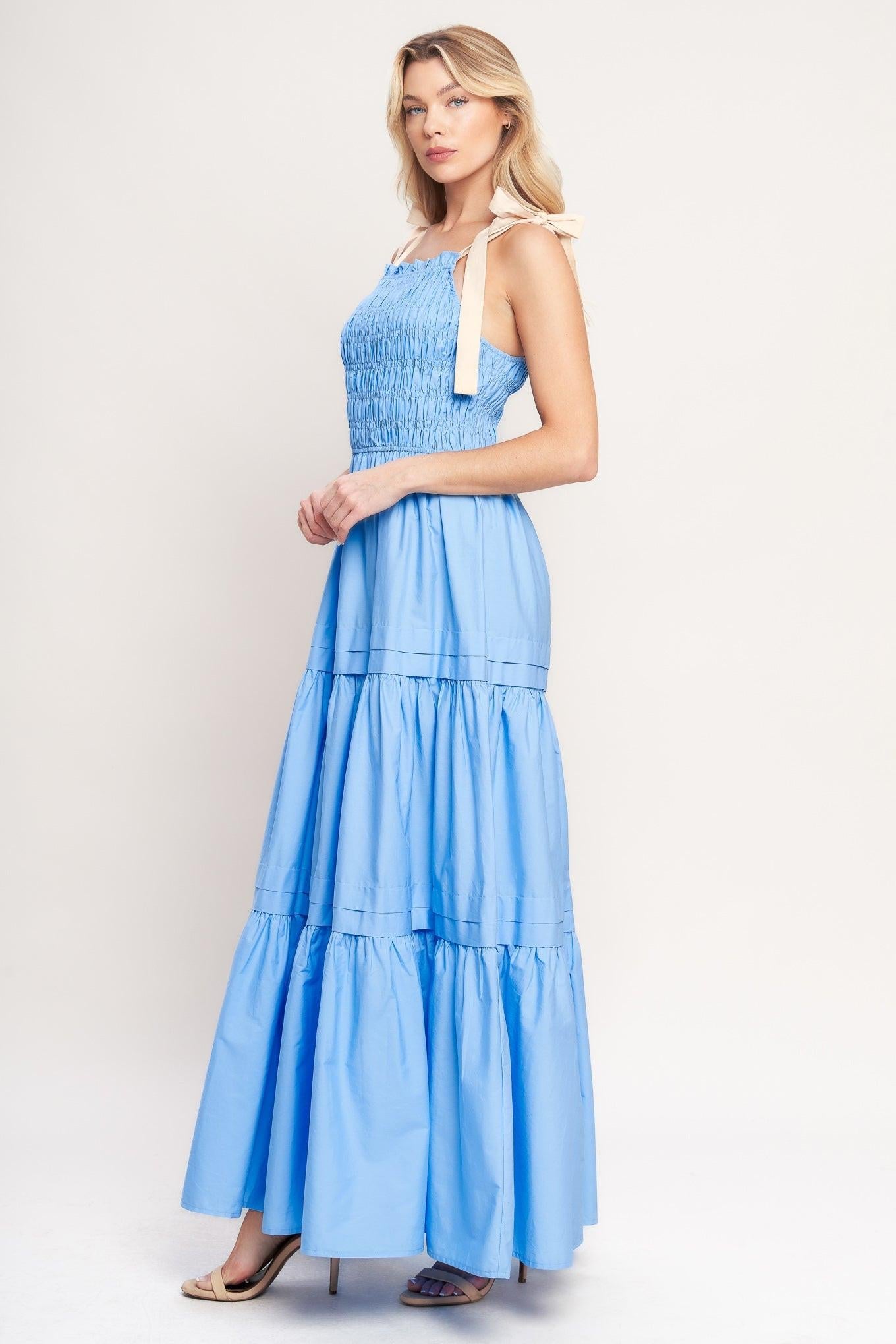 Sweet Serenety Tiered Maxi Dress