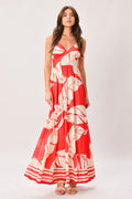 Heat Bloom Maxi Dress