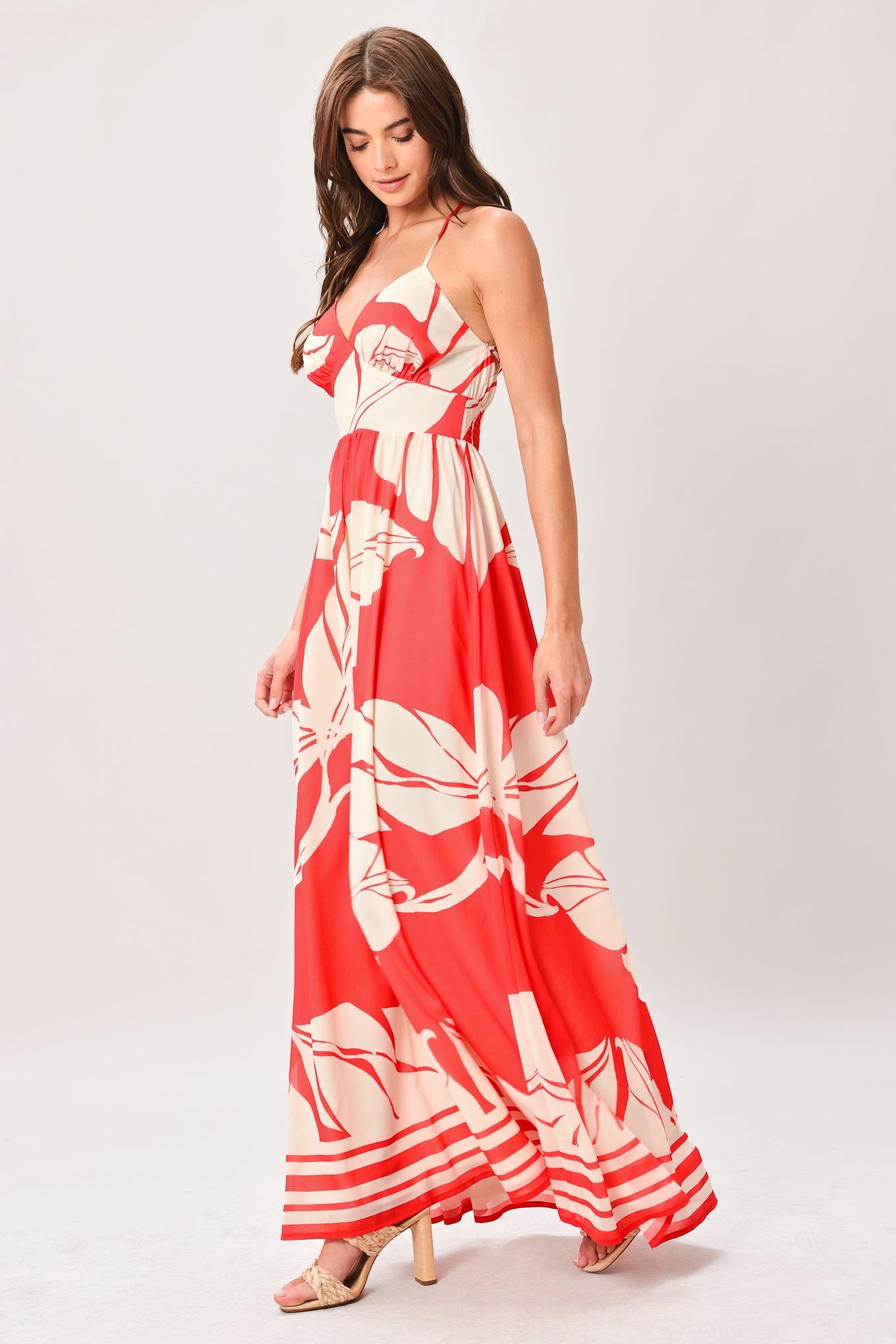 Heat Bloom Maxi Dress