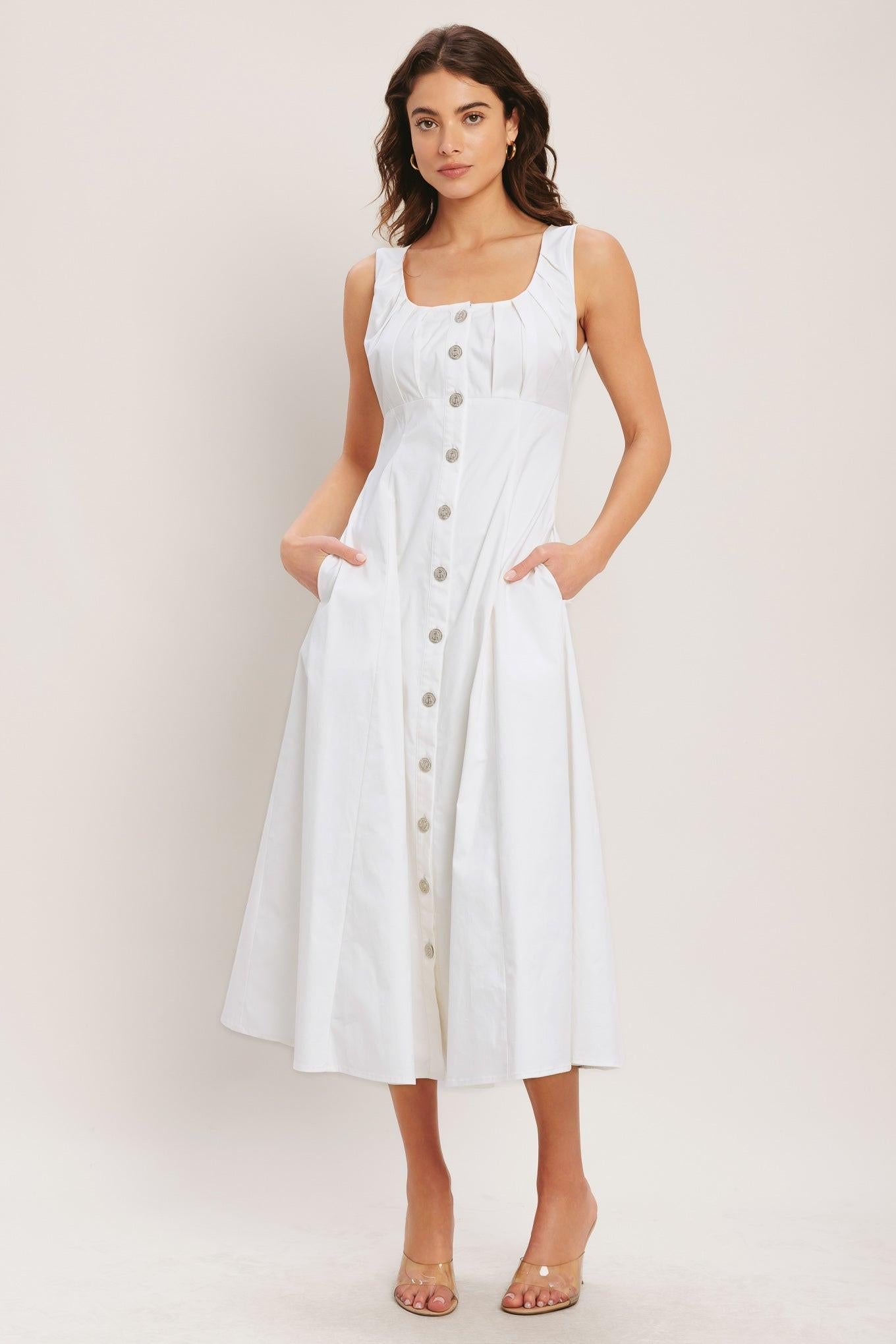 Seaside Brunch Midi Dress