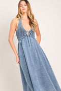Sweet Embrace Denim Dress