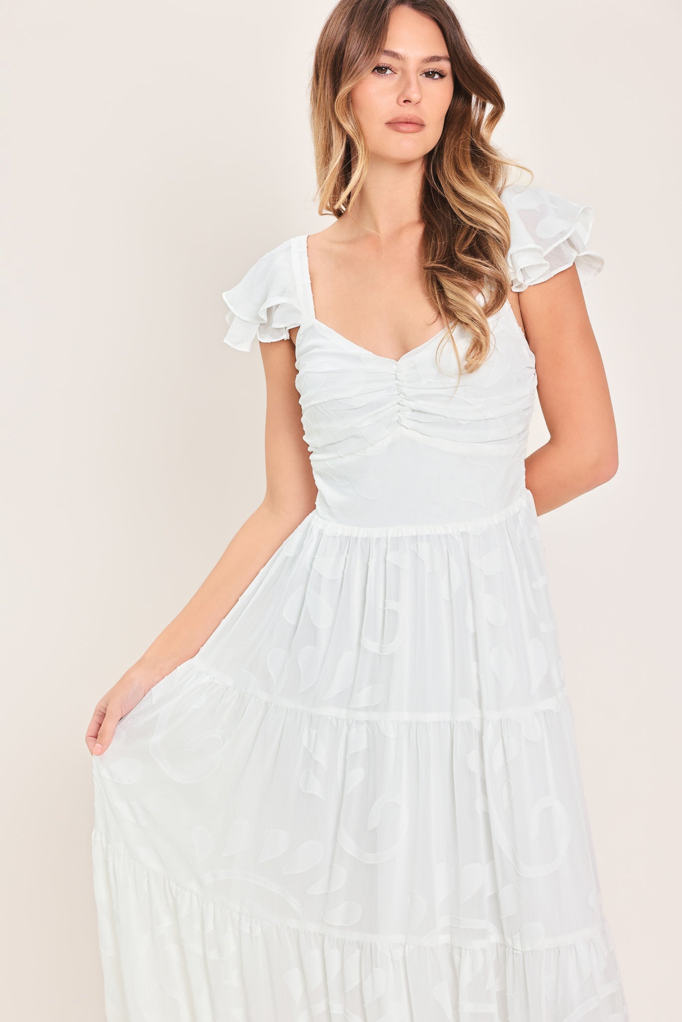 Angelic Garden Maxi Dress