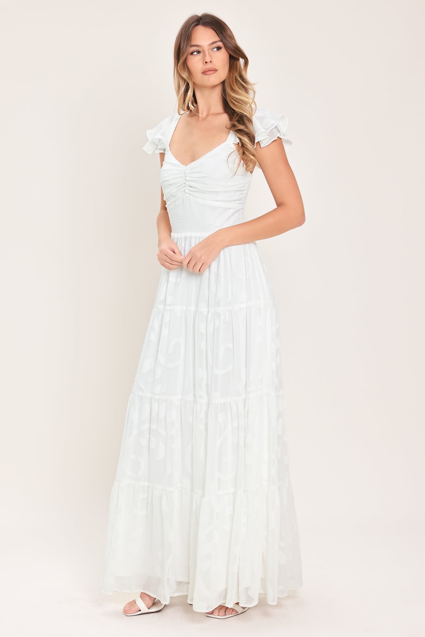 Angelic Garden Maxi Dress