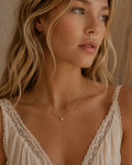 Aurora Fine Layered Gold Necklace