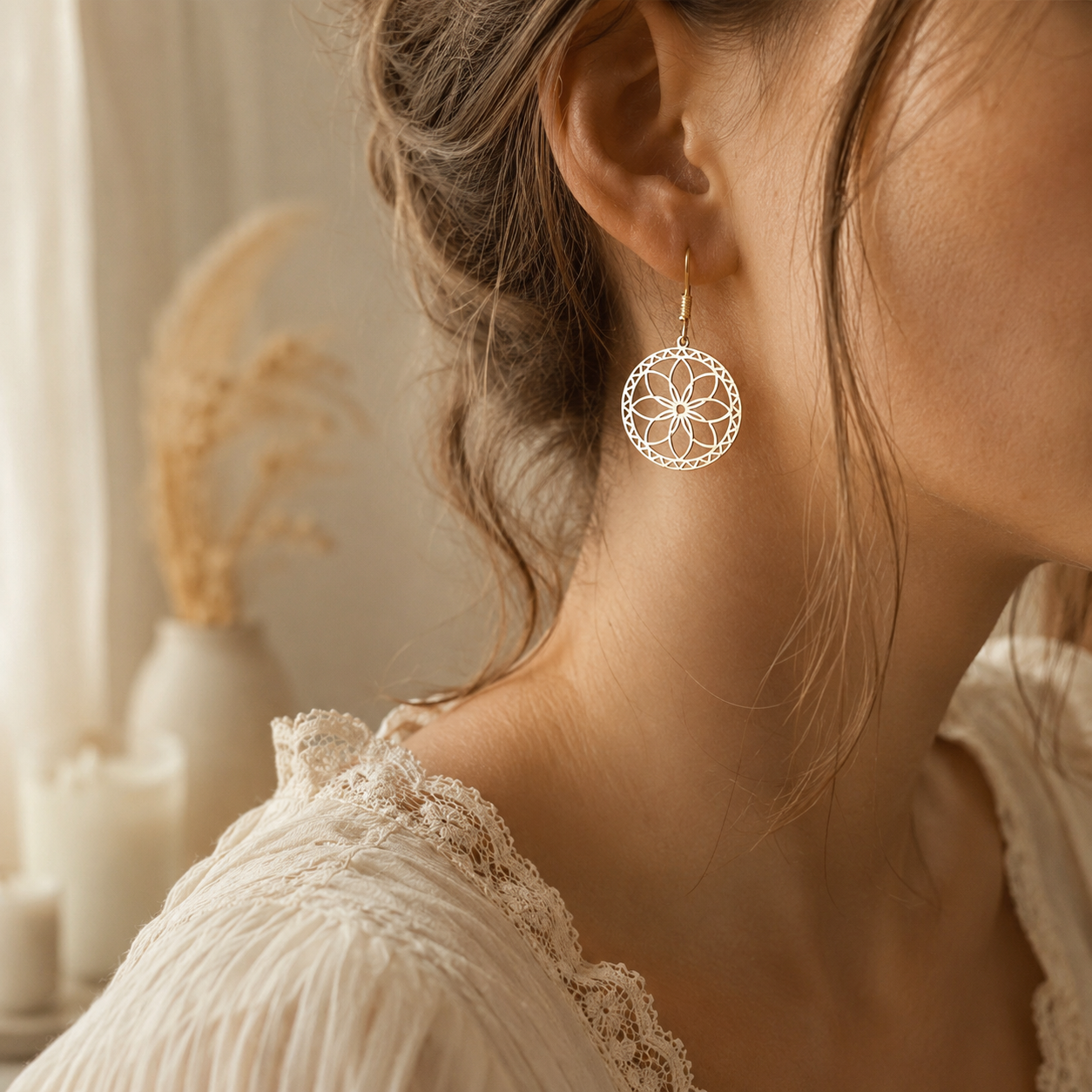 Elysian Mandala Earrings