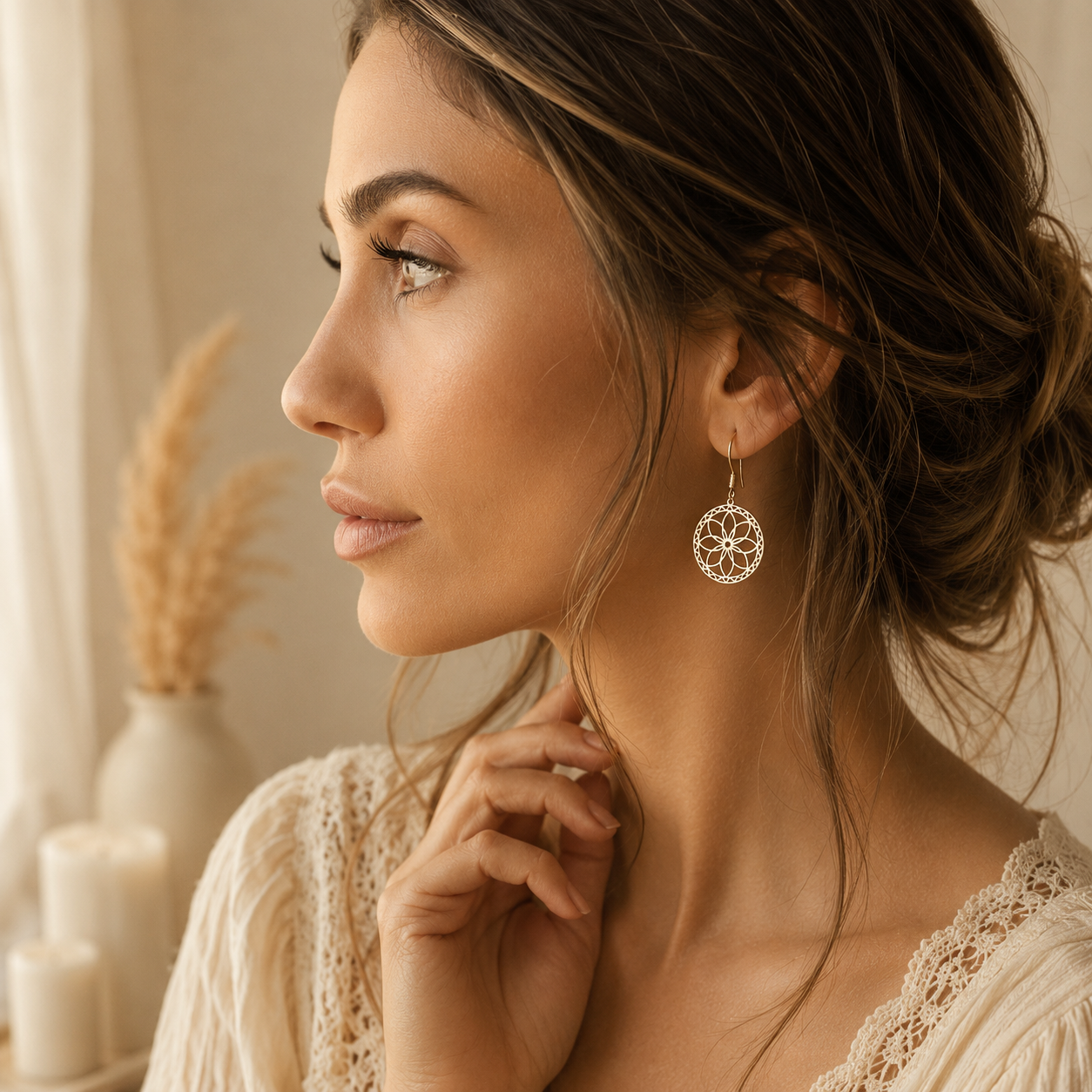 Elysian Mandala Earrings