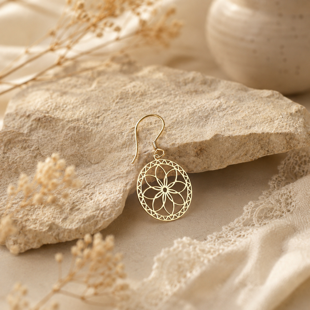 Elysian Mandala Earrings