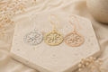 Elysian Mandala Drop Earrings