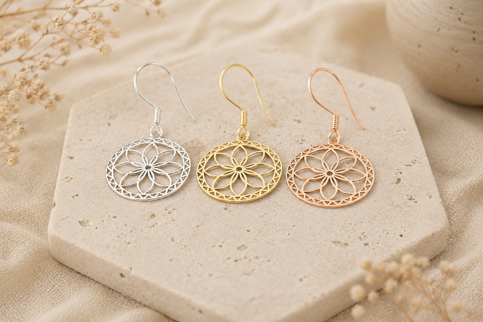 Elysian Mandala Earrings