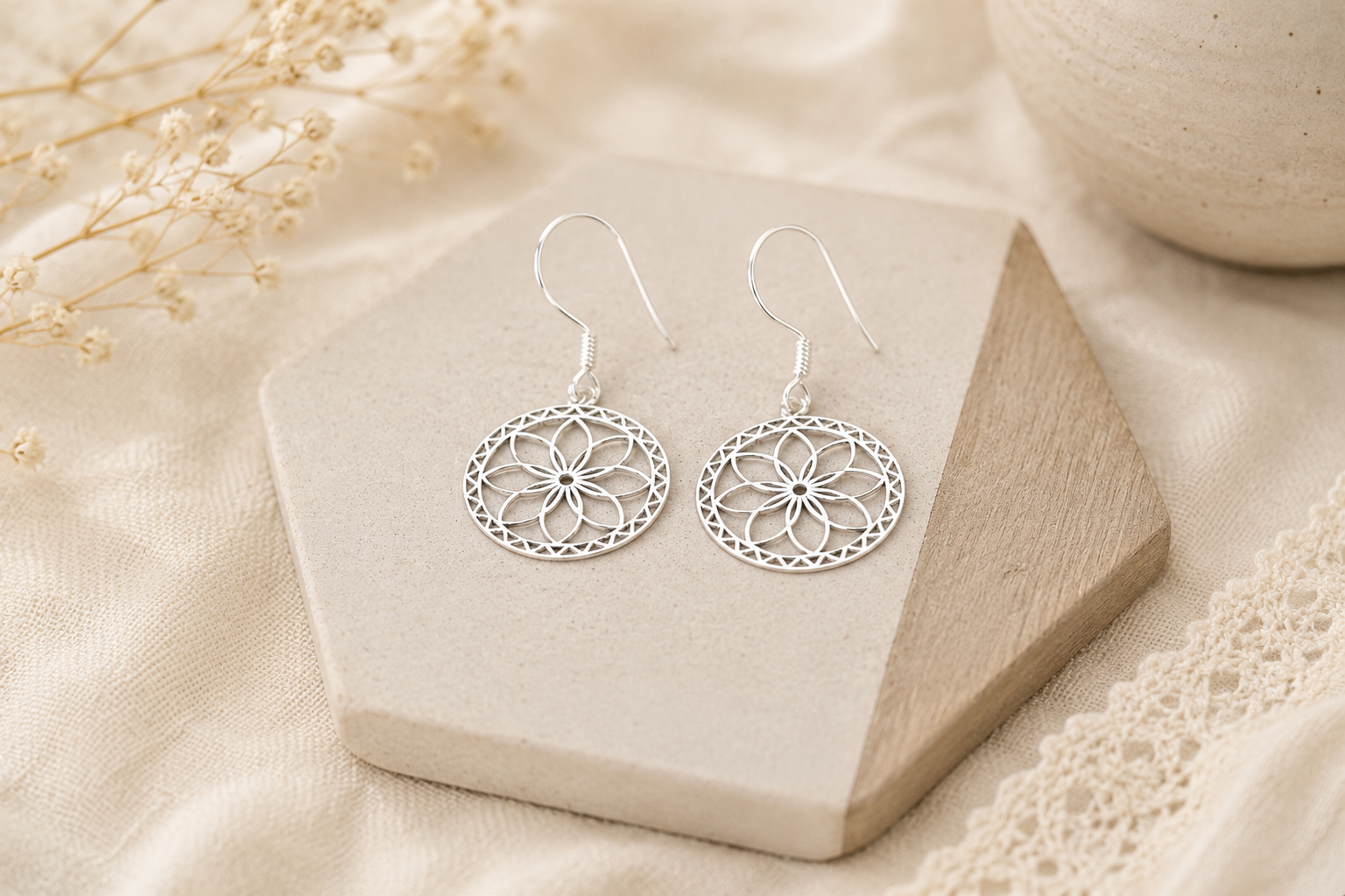 Elysian Mandala Earrings